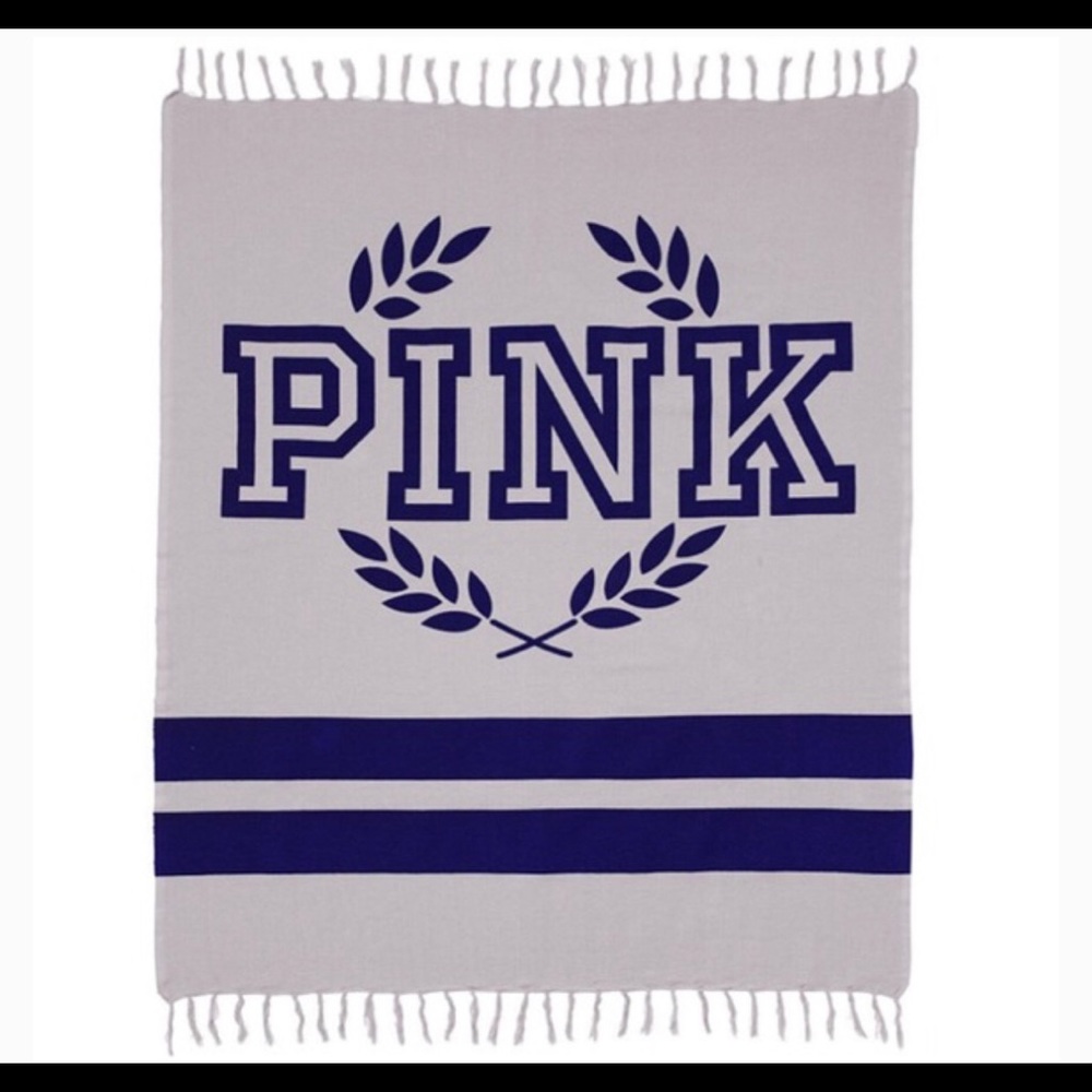 PINK boyfriend beach blanket
